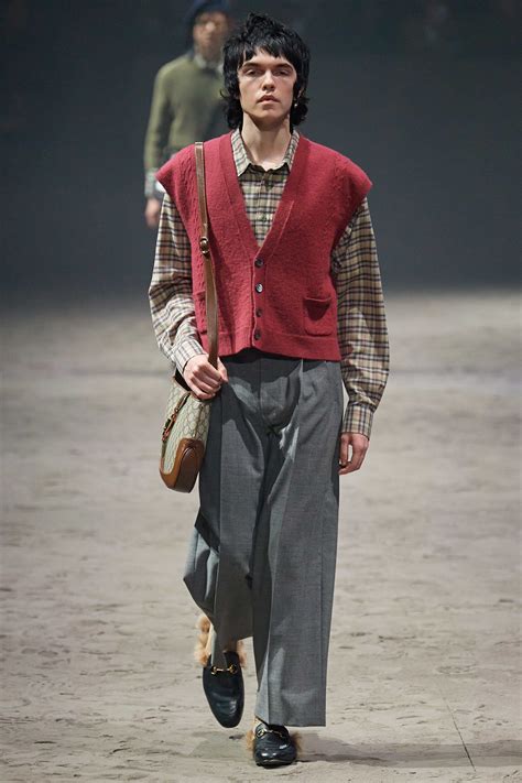 colección gucci hombre 2020|gucci men's runway.